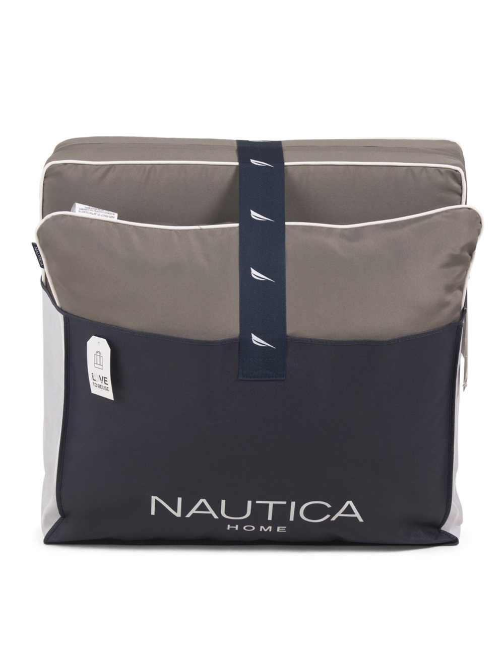 NAUTICA 24x24 Solid T Spun Deep Seat Cushion Set